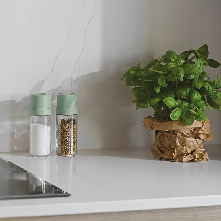 BergHOFF Balance 2pc Glass Salt & Pepper Shaker