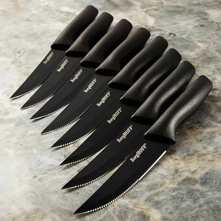 BergHOFF Essentials Serrated Stainless Steel 8-pc. Knife Set