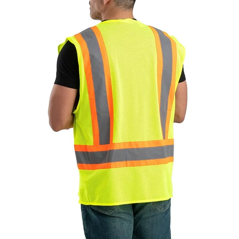 Berne Big and Tall Mens High Visibility Safety Vest