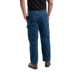 Berne Heritage Lined Dungaree Mens Regular Fit Straight Leg Carpenter Jean