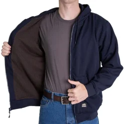 Berne Heritage Thermal Lined Mens Hooded Long Sleeve Sweatshirt