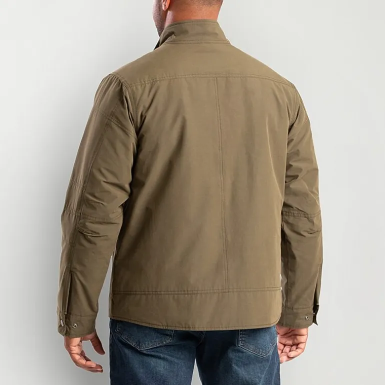 Berne Highland Quilt-Lined Micro-Duck Mens Lightweight Big and Tall Work Jacket