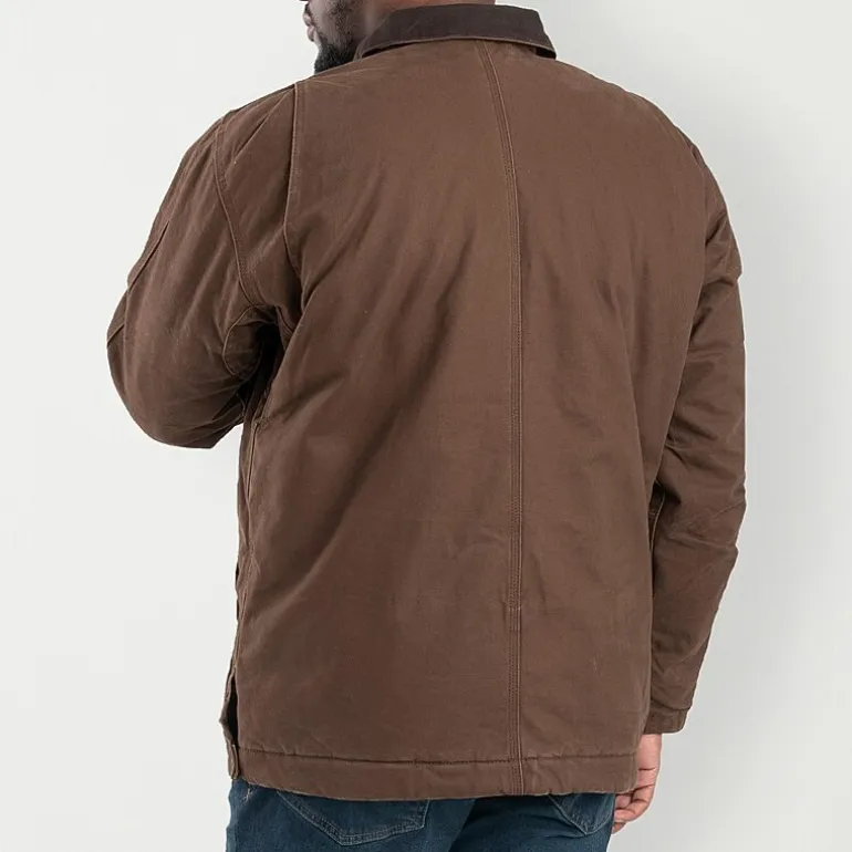 Berne Highland Washed Chore Mens Heavyweight Big and Tall Work Jacket