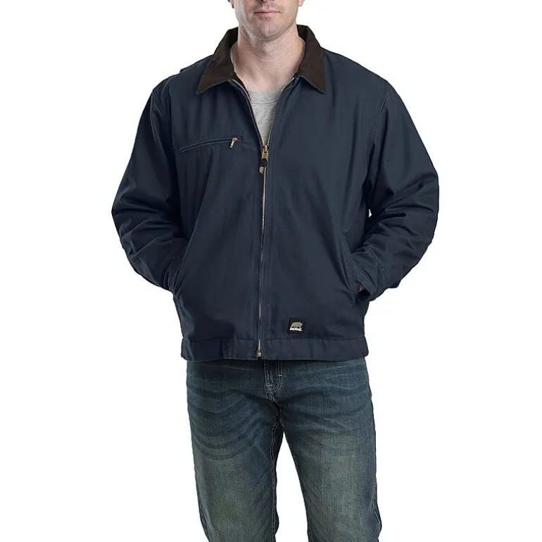 Berne Highland Washed Gasoline Mens Heavyweight Big and Tall Work Jacket