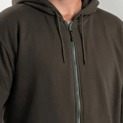 Berne Mens Long Sleeve Fleece Zipper Big and Tall Hoodie