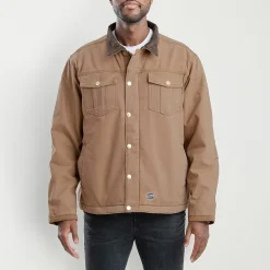Berne Vintage Washed Sherpa Mens Heavyweight Big and Tall Work Jacket