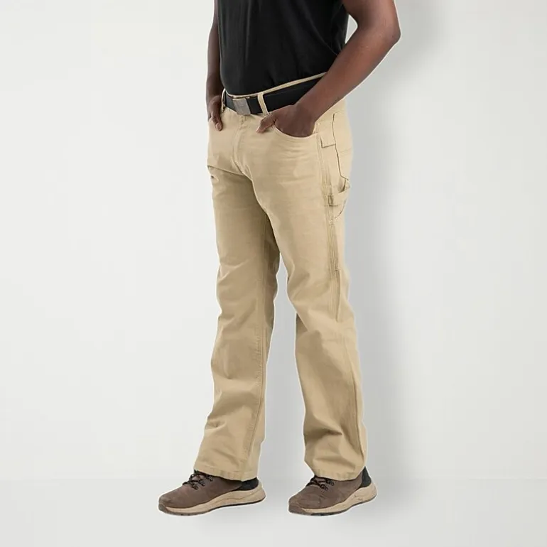 Berne Washed Duck Mens Relaxed Fit Big and Tall Workwear Pant