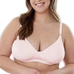 Bestform Striped Wireless Cotton Bra with Lightly-Lined Cups-5006248