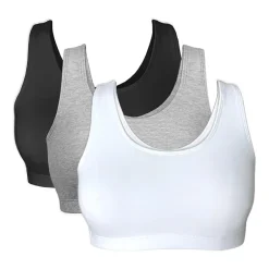 Bestform Tank Style Cotton Comfort Bra 3pk - 5009012PP