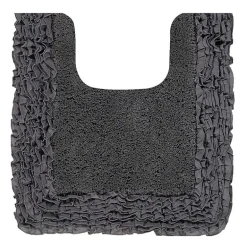 Better Trends Shaggy Border Mat Bath Contour Rug