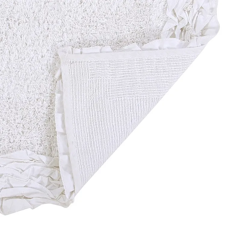 Better Trends Shaggy Border Mat Bath Contour Rug