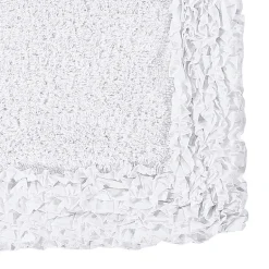 Better Trends Shaggy Border Mat Bath Contour Rug