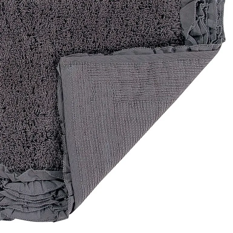 Better Trends Shaggy Border Mat Bath Contour Rug
