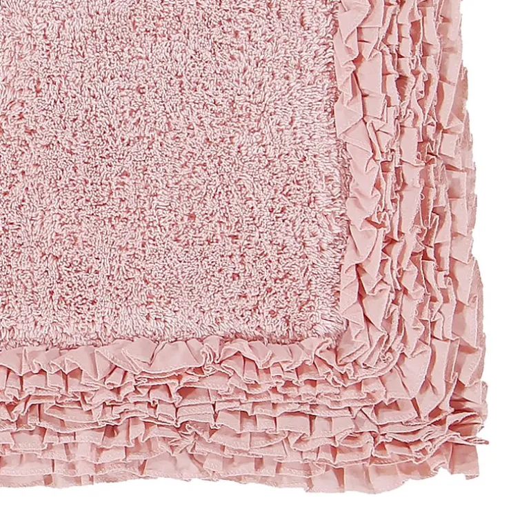 Better Trends Shaggy Border Mat Bath Contour Rug