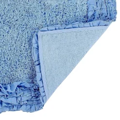 Better Trends Shaggy Border Mat Bath Contour Rug
