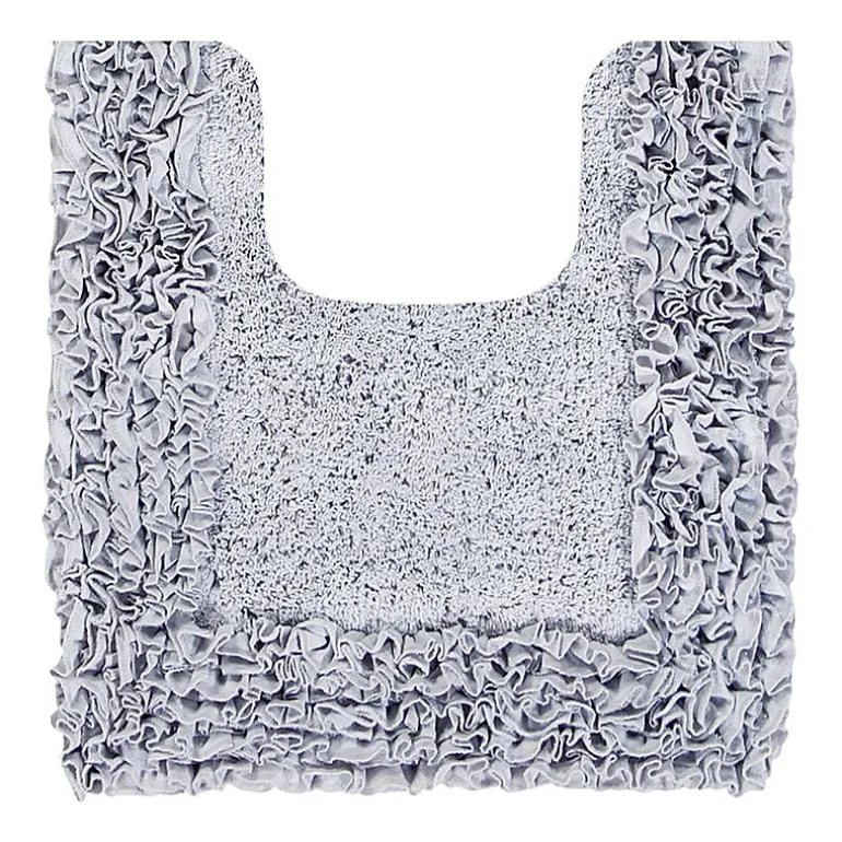 Better Trends Shaggy Border Mat Bath Contour Rug