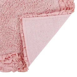 Better Trends Shaggy Border Mat Bath Contour Rug