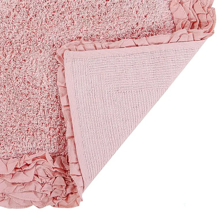 Better Trends Shaggy Border Mat Bath Contour Rug