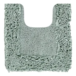 Better Trends Shaggy Border Mat Bath Contour Rug