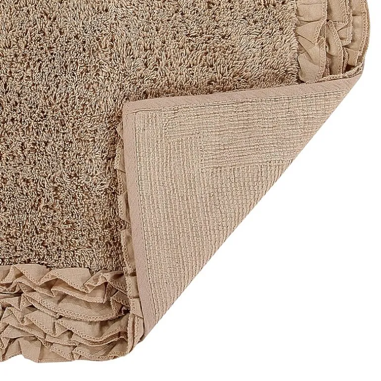 Better Trends Shaggy Border Mat Bath Contour Rug