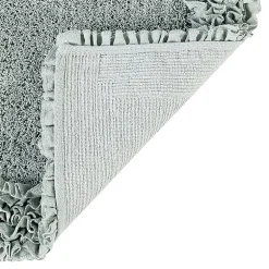 Better Trends Shaggy Border Mat Bath Contour Rug