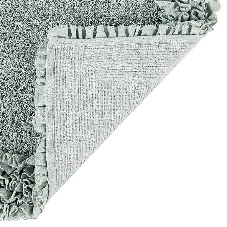 Better Trends Shaggy Border Mat Bath Contour Rug