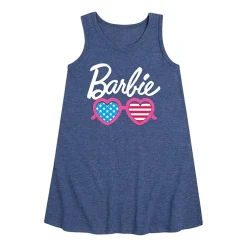 Big Kid Girls Sleeveless Barbie A-Line Dress