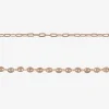 Bijoux Bar Delicates Womens 9 Inch Cable Ankle Bracelet