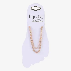 Bijoux Bar Delicates Womens 9 Inch Cable Ankle Bracelet