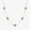 Bijoux Bar Delicates Womens 16 Inch Link Chain Necklace
