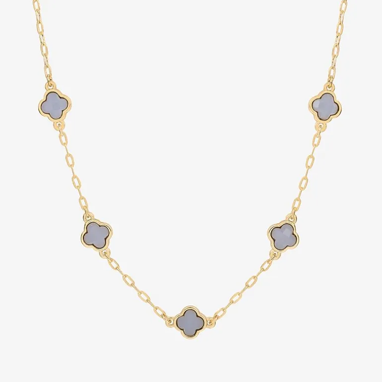 Bijoux Bar Delicates Womens 16 Inch Link Chain Necklace