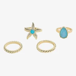 Bijoux Bar Delicates Womens Ring Set