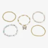 Bijoux Bar Gold Tone Womens 5-pc. Bracelet Set