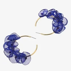 Bijoux Bar Womens 2 Inch Hoop Earrings
