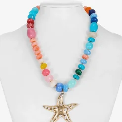 Bijoux Bar Womens 17 Inch Pendant Necklace