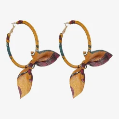 Bijoux Bar Womens 70mm Hypoallergenic Hoop Earrings
