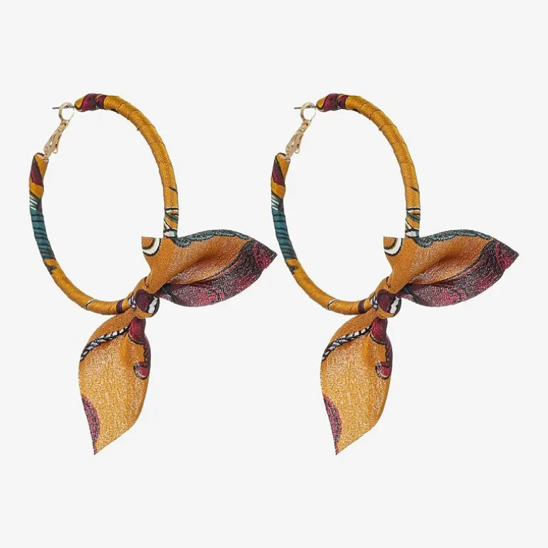 Bijoux Bar Womens 70mm Hypoallergenic Hoop Earrings