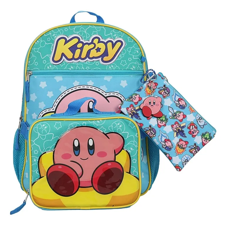 Bioworld Kirby 5-Piece Backpack Set