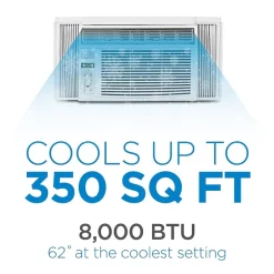 Black+Decker 8000 Btu Ac Window A/C
