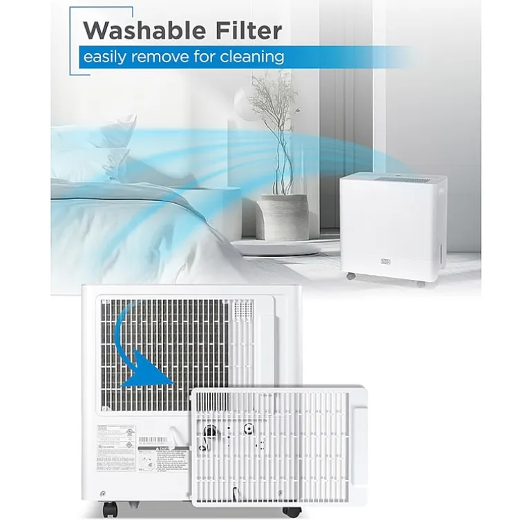 Black+Decker 50p Dehumid Dehumidifier