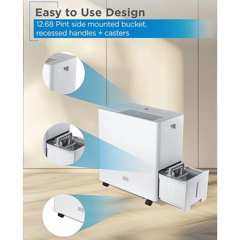 Black+Decker 50p Dehumid Dehumidifier