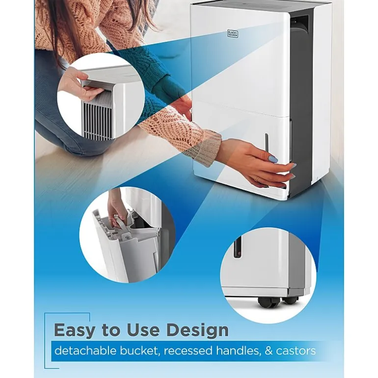 Black+Decker 50p Dehumid Dehumidifier