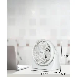 Black+Decker Portable Tubro Desk Fan