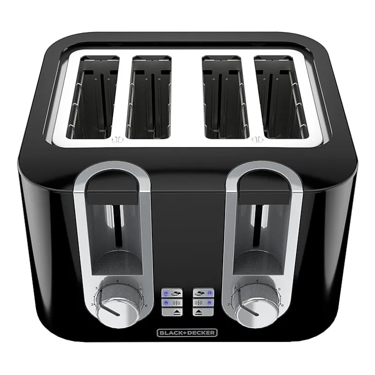 Black+Decker 4-Slice Electric Toaster