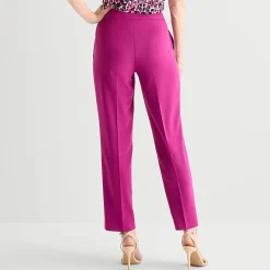 Black Label by Evan-Picone Crepe Womens Classic Fit Straight Suit Pant