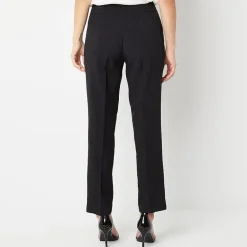 Black Label by Evan-Picone Crepe Womens Classic Fit Straight Suit Pant