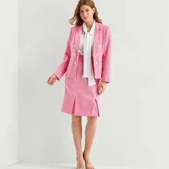 Black Label by Evan-Picone Tweed Womens Suit Skirt