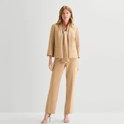 Black Label by Evan-Picone Tweed Womens Classic Fit Suit Jacket