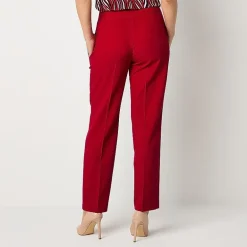 Black Label by Evan-Picone Womens Classic Fit Straight Suit Pant