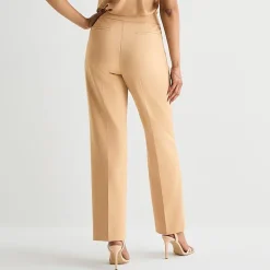 Black Label by Evan-Picone Womens Classic Fit Straight Suit Pant